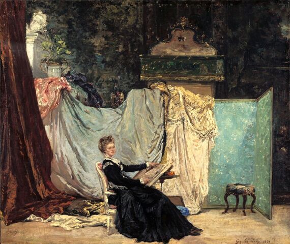 Marcello dans son atelier