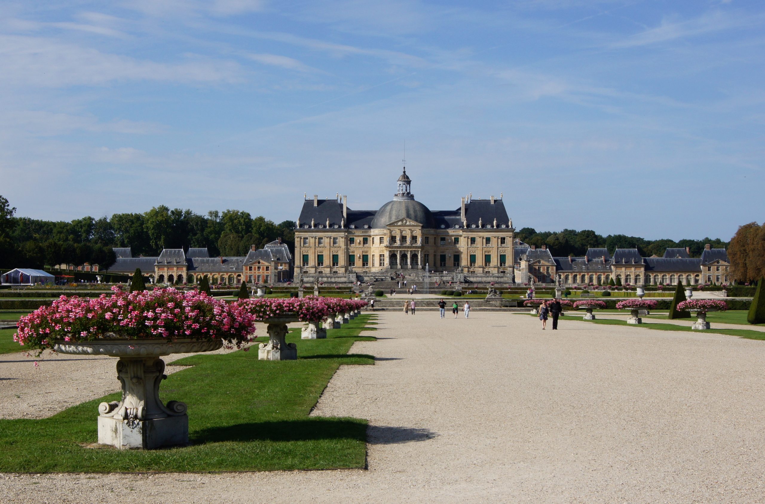 Façade sud du château de Vaux le Vicomte https://commons.wikimedia.org