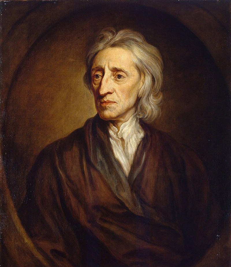 Portrait de John Locke en 1697 par Godfrey Kneller - DR
