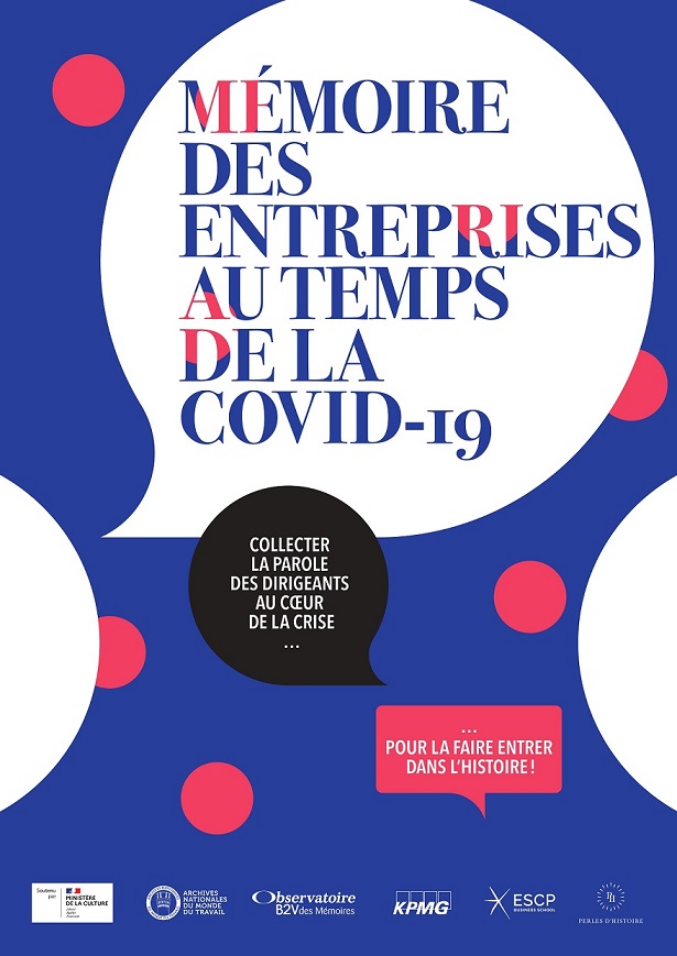 Visuel de la campagne, réalisation Perles d’Histoire, graphisme Le Duo.