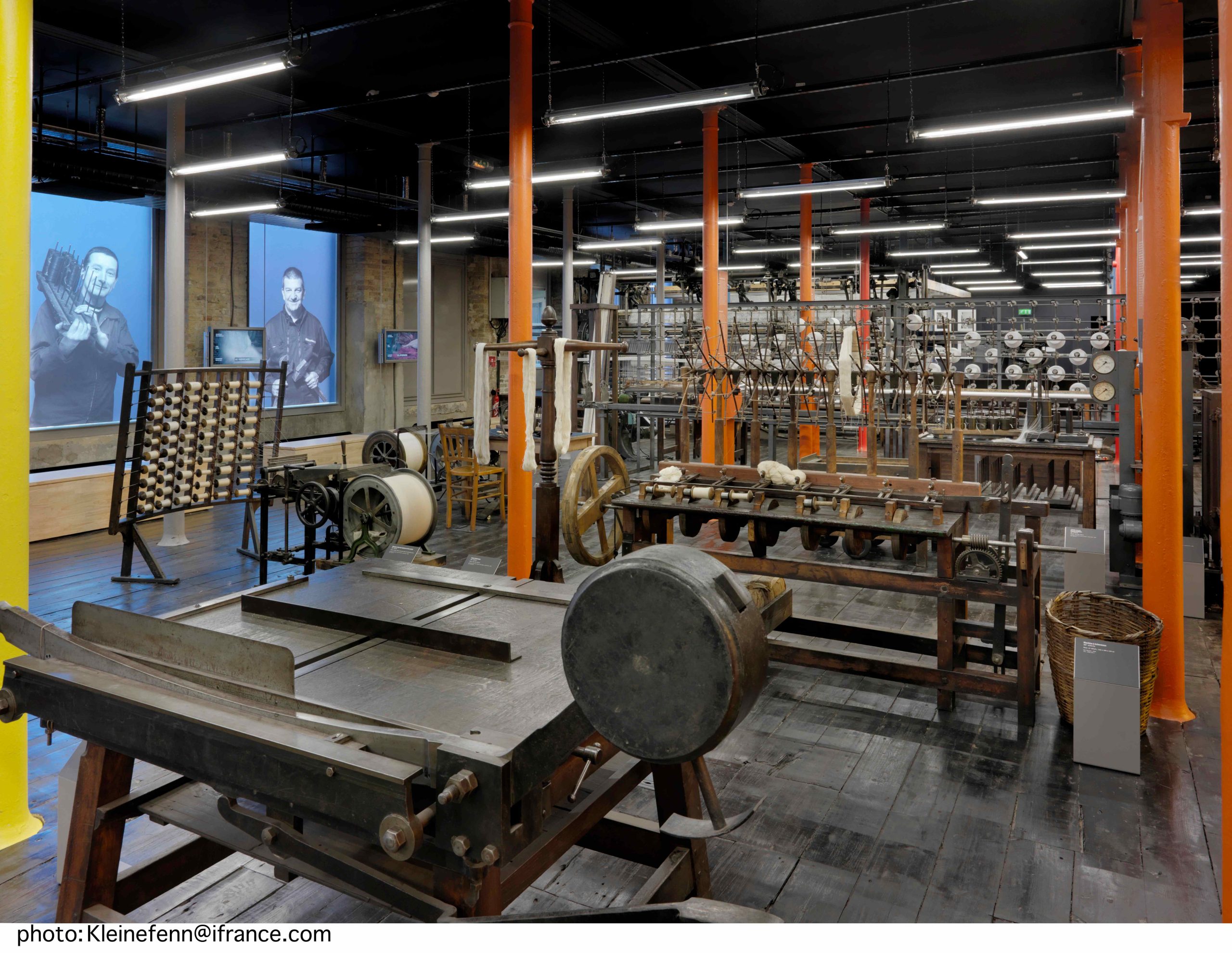 Galerie des professions, Cité de la dentelle et de la mode de Calais (crédit photo F. Kleinefenn)