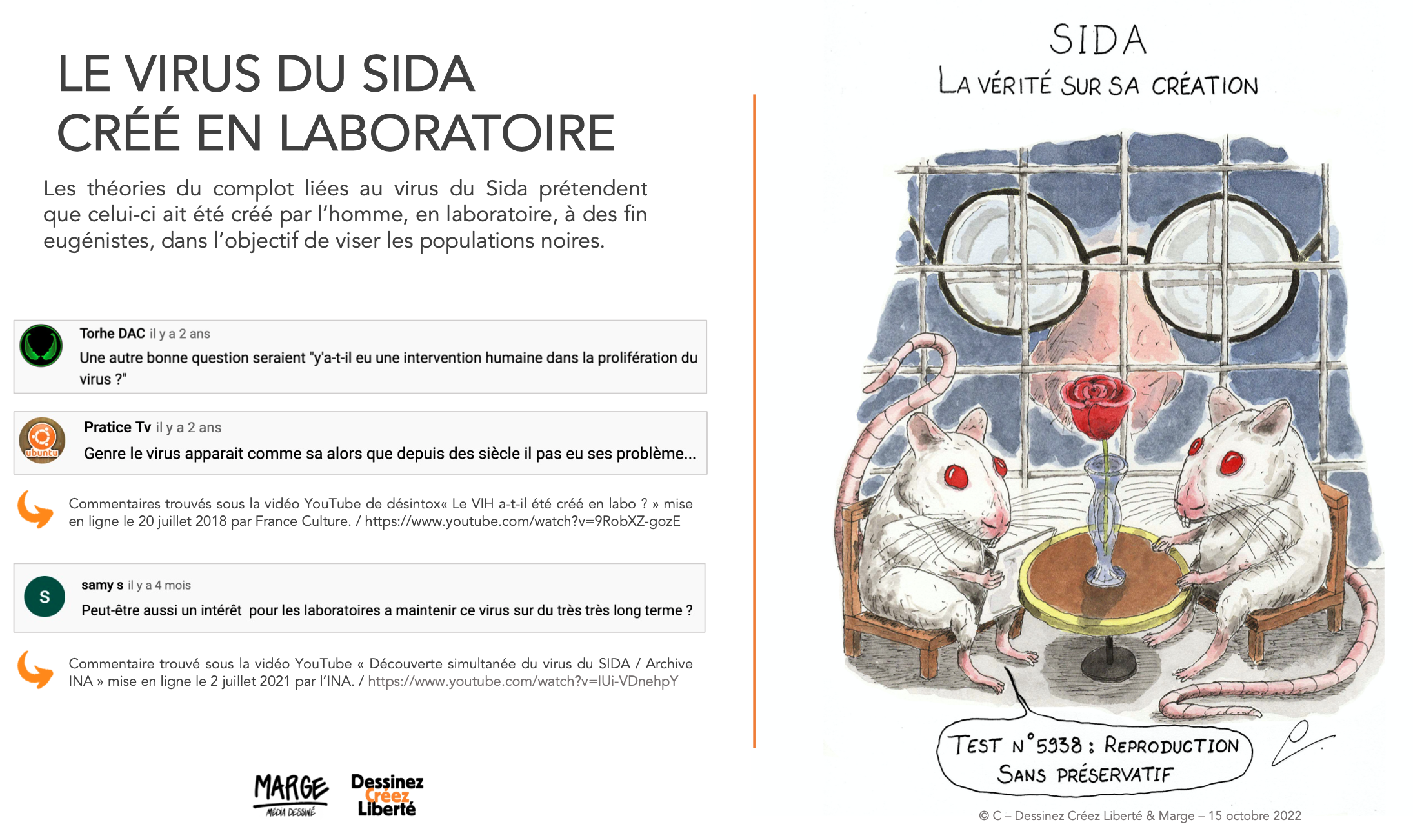 Le virus du SIDA, créé en laboratoire